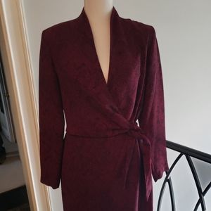 Jones New York faux wrap dress